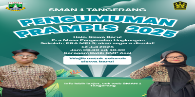 Pengumuman Pra MPLS Untuk Siswa Baru Kls X Tahun Ajaran 2025/2026