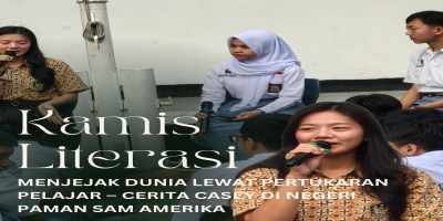 Menjejak Kisah: Casey XII-3 Berbagi dalam Kamis Literasi